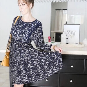 Max Studio longer sleeve dress